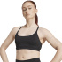 Sutiã esportivo Mulher adidas All Me Ls preto Fitness