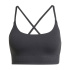 Sujetador Deportivo de Fitness adidas All Me Rib Ls Mujer Negro