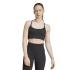 Sujetador Deportivo de Fitness adidas All Me Rib Ls Mujer Negro