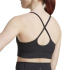 Sujetador Deportivo de Fitness adidas All Me Rib Ls Mujer Negro