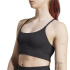Sujetador Deportivo de Fitness adidas All Me Rib Ls Mujer Negro