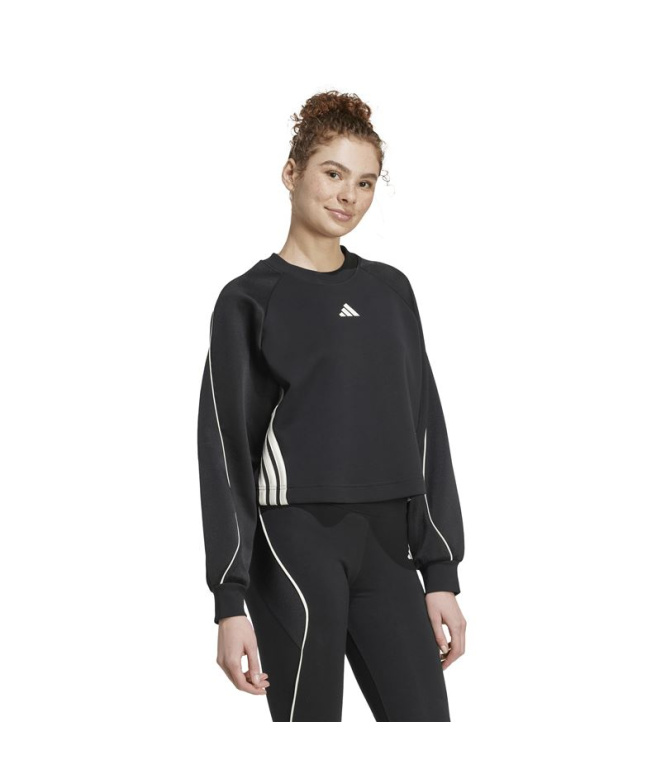 Moletom Mulher adidas Stadium SWT preto