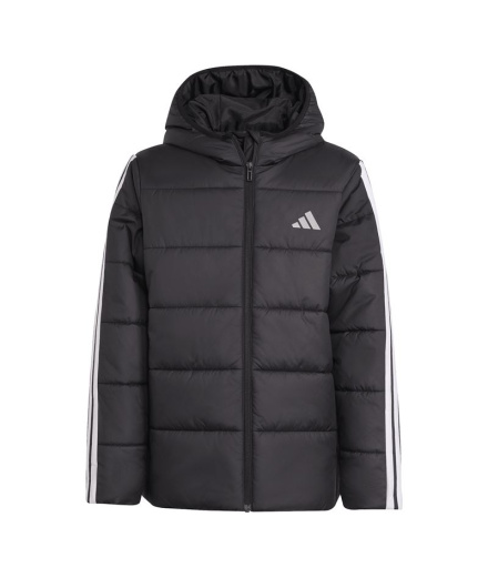 Cazadora adidas Ess 3 Bandas Infantil Negro / Blanco