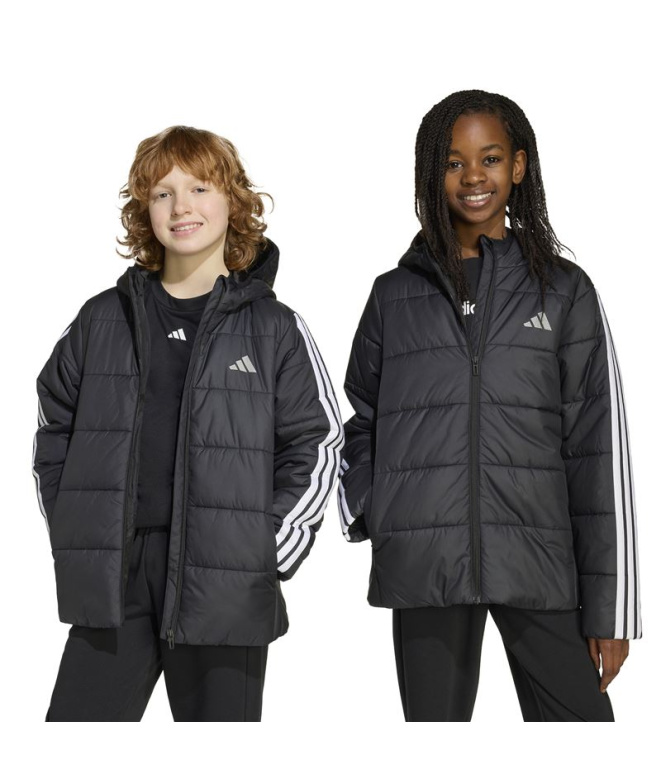 Jaqueta adidas Ess 3 Stripes Infantil ,...
