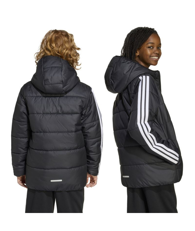 Jaqueta adidas Ess 3 Stripes Infantil ,...