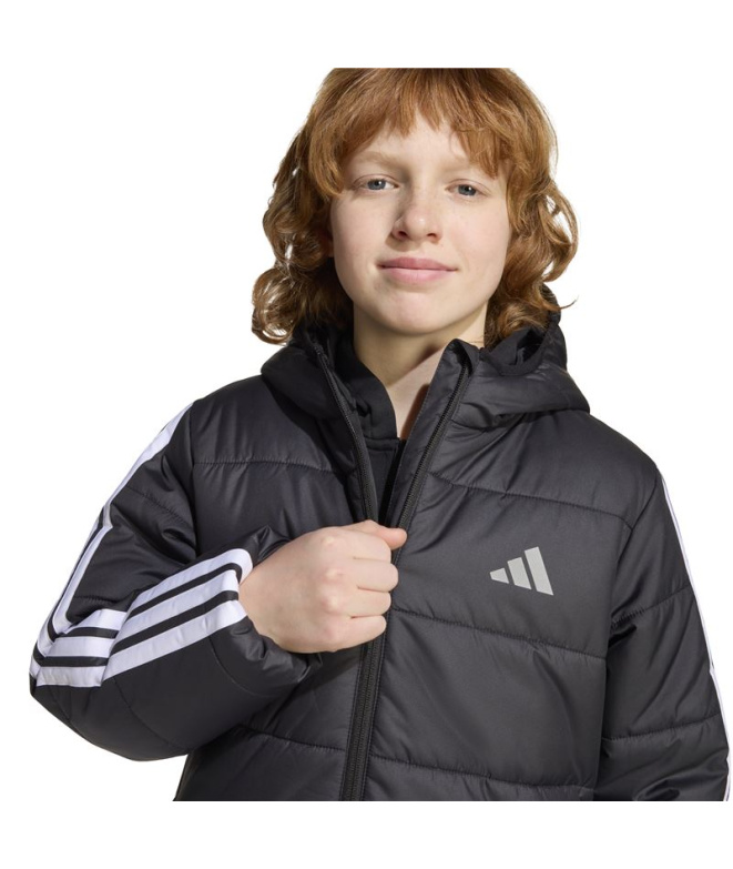 Jaqueta adidas Ess 3 Stripes Infantil ,...