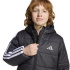 Jaqueta adidas Ess 3 Stripes Infantil , Preta/Branca