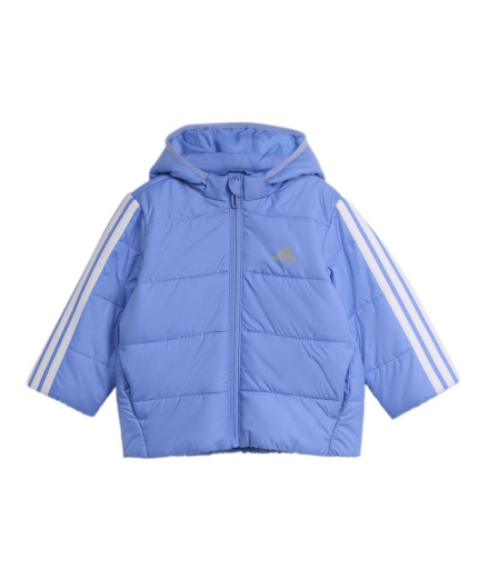 Cazadora adidas Ess 3 Bandas Bebés Fusazu / Blanco