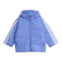 Jaqueta adidas Ess 3 Stripes Bebês cor Fusazu/Branca