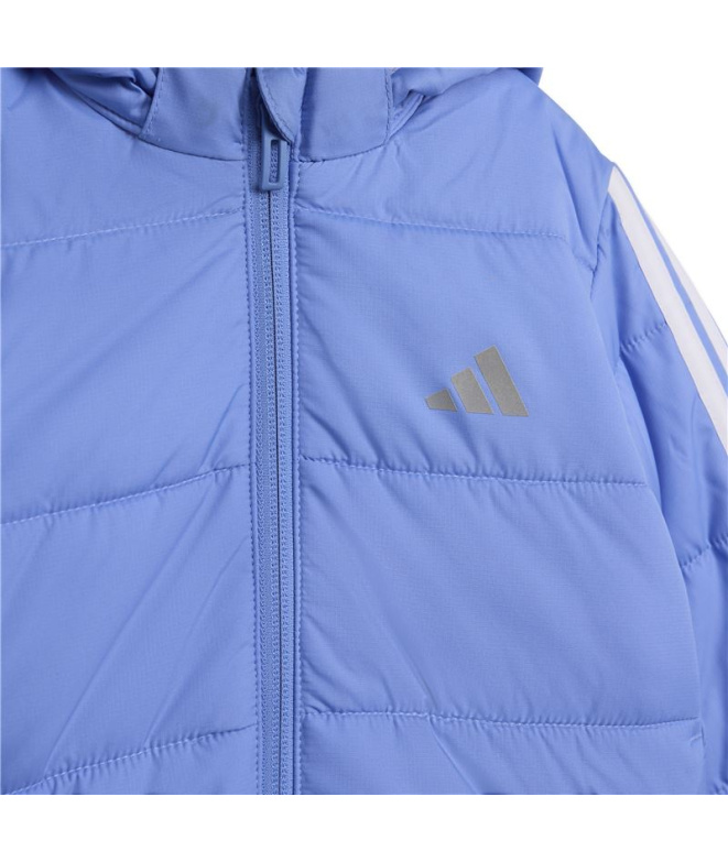 Cazadora adidas Ess 3 Bandas Bebés Fusazu / Blanco