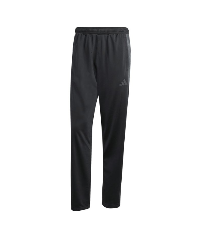Calça Homem adidas 3-Stripes Camo TR preta/multco