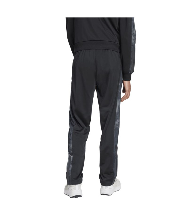 Calça Homem adidas 3-Stripes Camo TR preta/multco