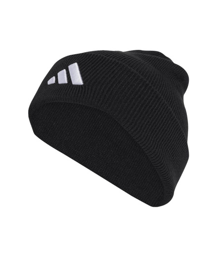 Gorro adidas New Log Bea Cuf Negro / Blanco