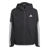Casaco adidas Ess 3 Stripes Rain H Homem Preta Montanha