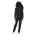 Fato de treino adidas Jg 3-Stripes FL Ts 240 Menina , preto/branco