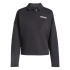 Moletom Mulher adidas Lin FL Polo preto/branco