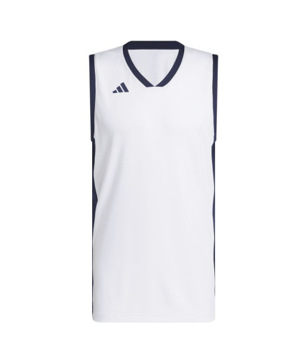 T-shirt Basket-ball adidas Pulse Speed Homme blanc/marine