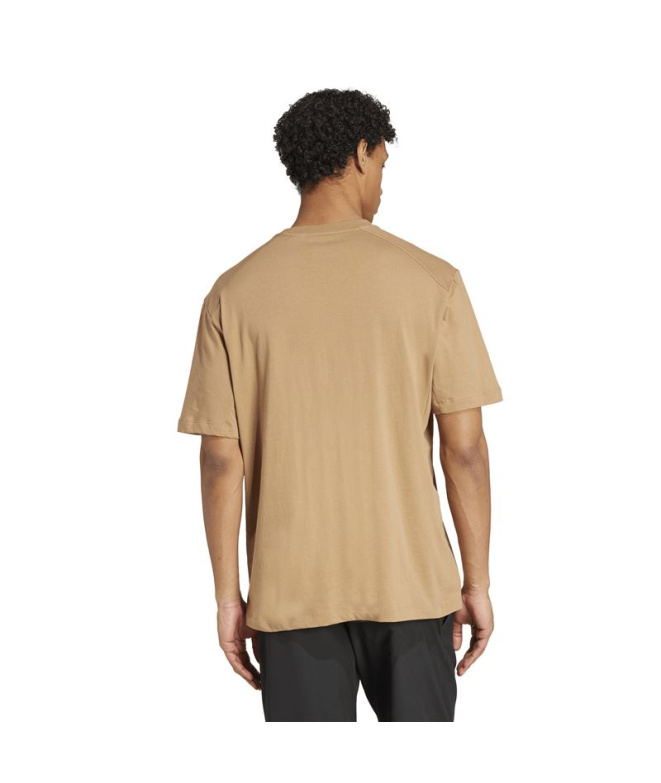 Camiseta Homem adidas Tx Logo Montanha marrom