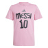 Camiseta Futebol Infantil adidas Messi N&N G rosa