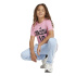 T-shirt Football Enfant adidas Messi N&N G rose
