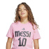 Camiseta Futebol Infantil adidas Messi N&N G rosa