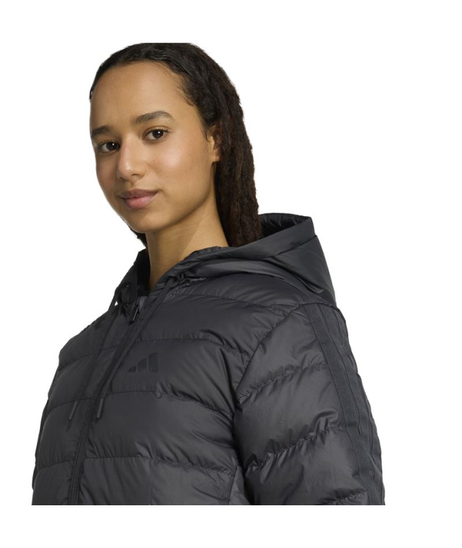 Casaco Mulher adidas Ess 3 Stripes LD Hp preta...