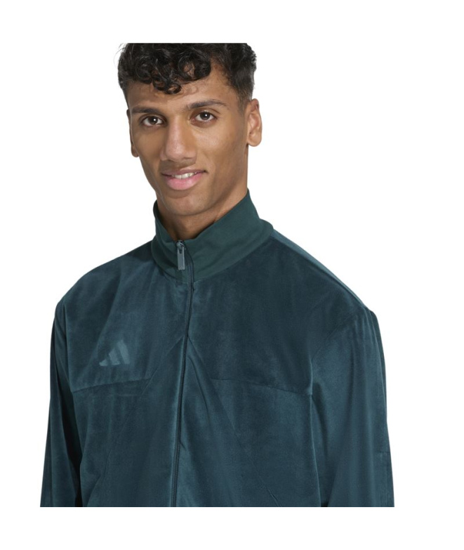 Casaco verde Homem adidas Tiro TT Q4