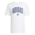 Camiseta branca Homem adidas Collegiate