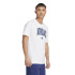 Camiseta branca Homem adidas Collegiate