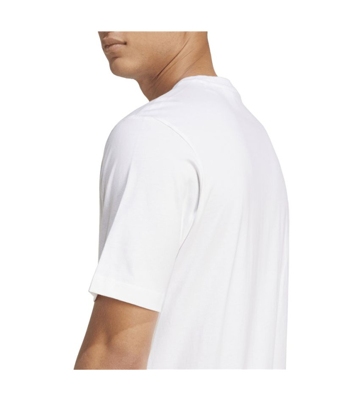 T-shirt blanc adidas Collegiate Homme