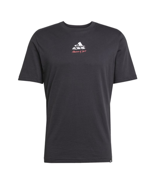 T-shirt noir adidas Gallery Homme