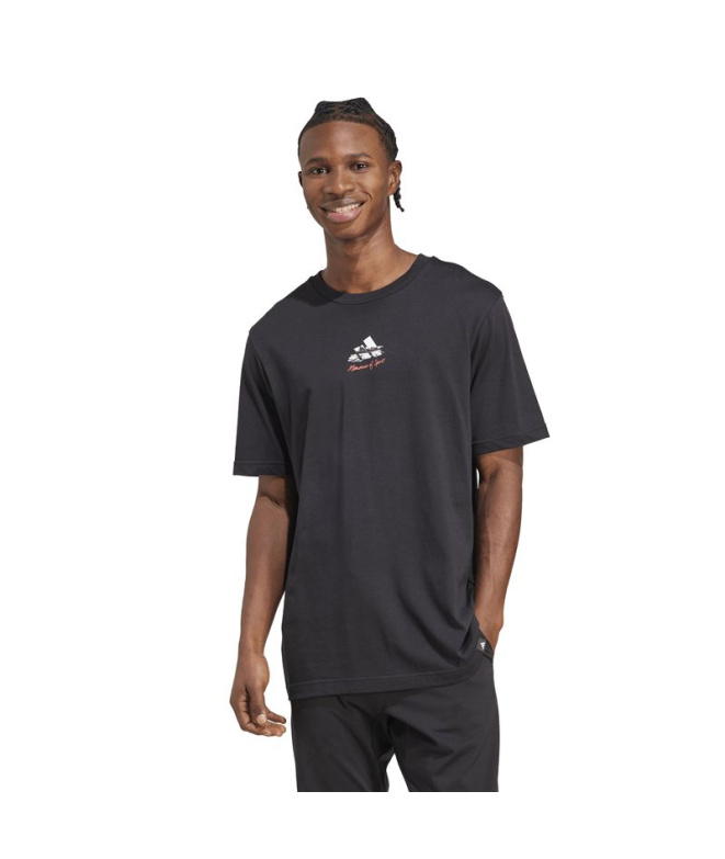 T-shirt noir adidas Gallery Homme