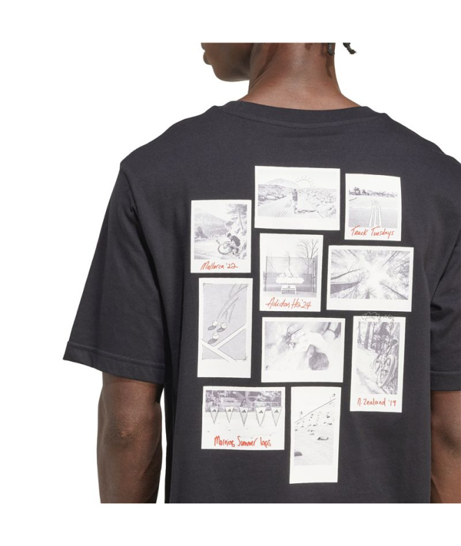 T-shirt noir adidas Gallery Homme