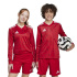 Camiseta Futebol Infantil adidas Icon25 Jsy Ly Tepore/Branca