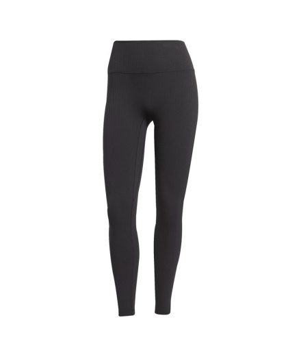 Mallas de Fitness adidas All Me Rib L Mujer Negro