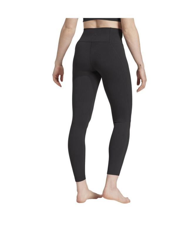 Malhas Fitness Mulher adidas All Me Rib L pretas