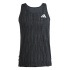 T-shirt Running adidas Adizero Single Homme coloris carbone/noir