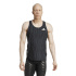 T-shirt Running adidas Adizero Single Homme coloris carbone/noir
