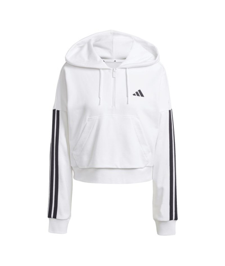 Moletom adidas 3-Stripes French Terry Qz HD Mulher ,...