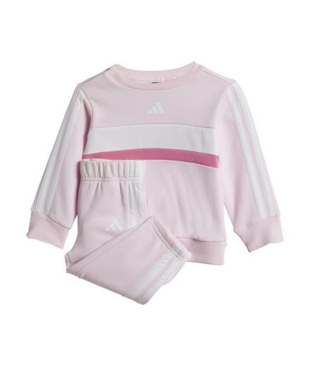 Set Ensemble 3-Stripes Tib Fl Enfant Rose / Rose adidas...