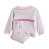Set Ensemble 3-Stripes Tib Fl Enfant Rose / Rose adidas Blanc