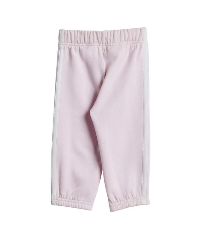 Set Ensemble 3-Stripes Tib Fl Enfant Rose /...