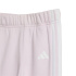 Set Conjunto 3-Stripes Tib Fl Infantil Rosa / Rosa adidas Branco