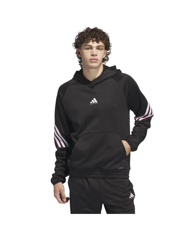 Moletom Basquetebol Homem adidas Crazywarm,...