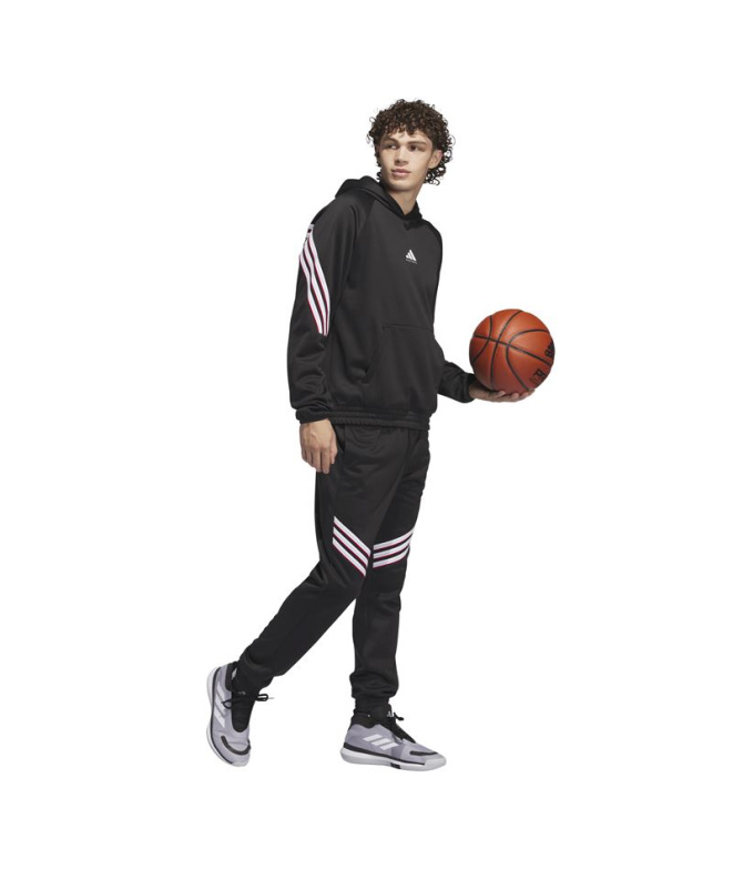 Moletom Basquetebol Homem adidas Crazywarm,...