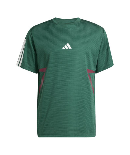 T-shirt adidas Tiro CB Homme , vert foncé/blanc