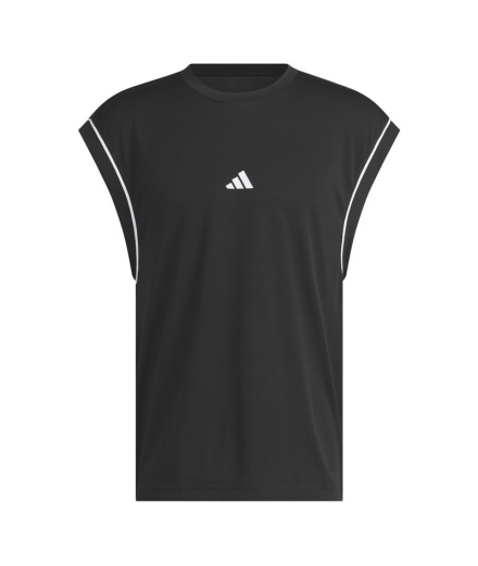 Camiseta Basquetebol preta Homem adidas Bos