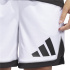 Calça Basquetebol Homem adidas Bos branca/preta