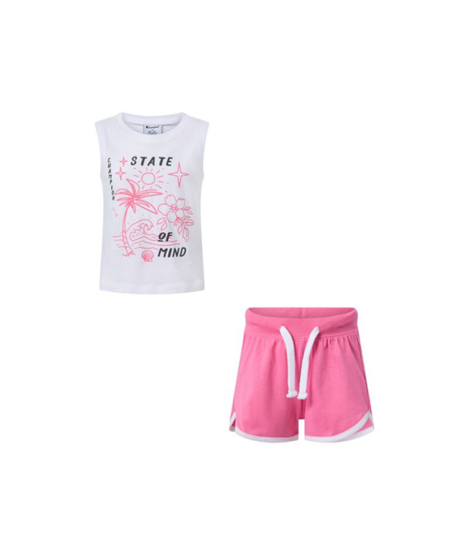 Set Champion Conjunto Menina Branco