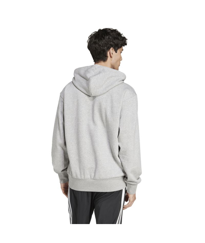 Sweat adidas Feelcozy HD Homme , gris/noir